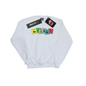 The Big Bang Theory Womens/Ladies Bazinga Elements Sweatshirt / White